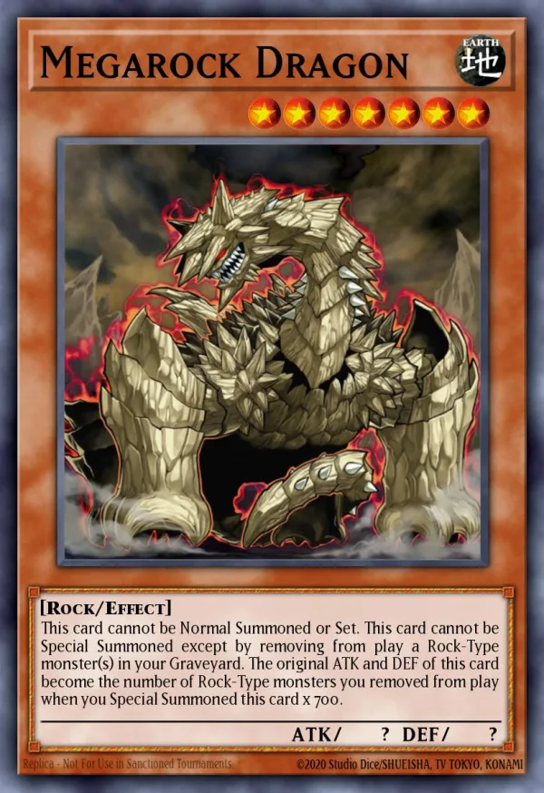 Megafels-Drache
