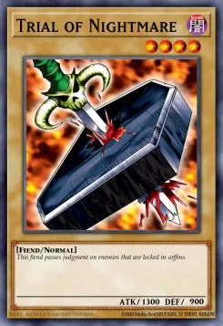 Strafe des Albtraums