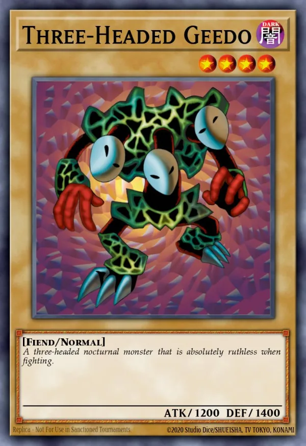 Three-Headed Geedo
