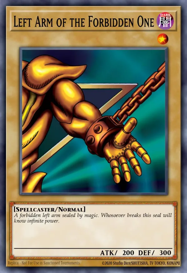 Linker Arm der Verbotenen