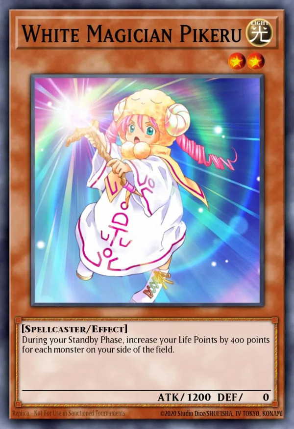 Weiße Magierin Pikeru