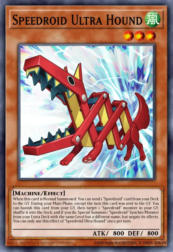 Geschwindigkeitsroid Ultra-Jagdhund
