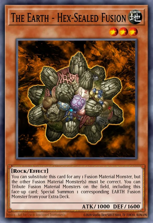 Die Erde - Hex-Versiegelte Fusion