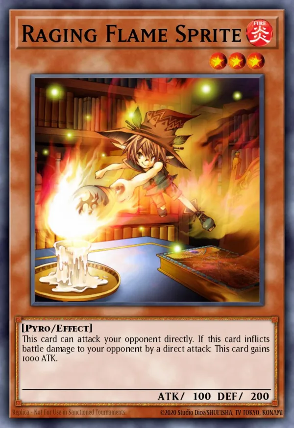 Kobold der tobenden Flammen