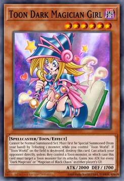 Toon-Dunkles Magier-Mädchen