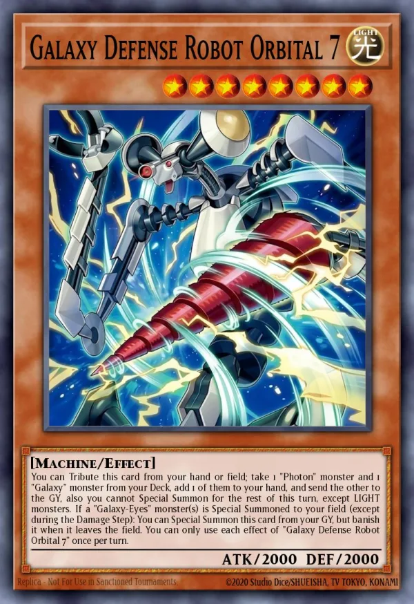 Galaxy Defense Robot Orbital 7