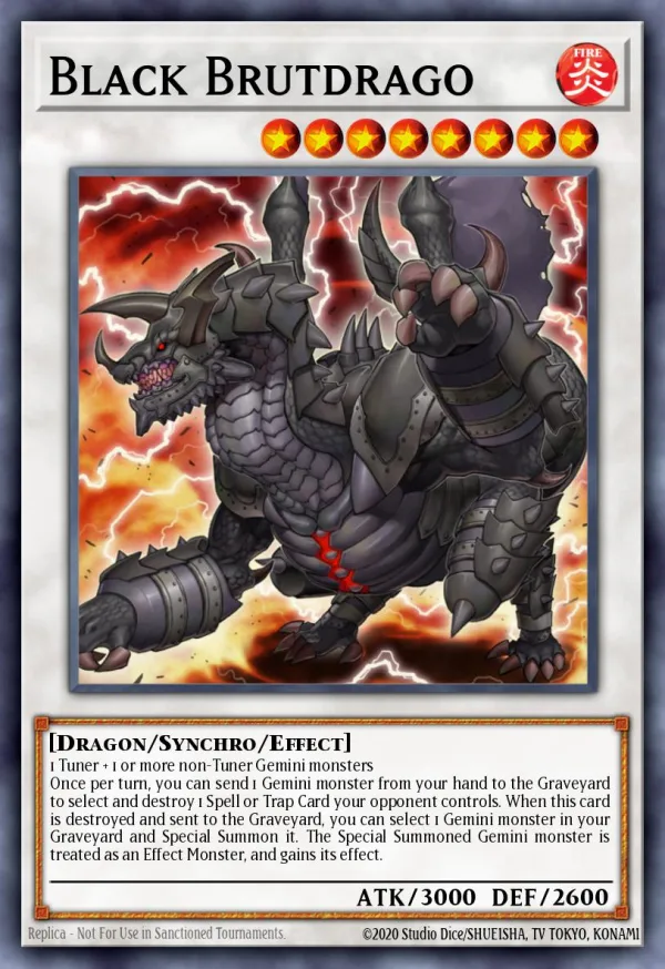 Schwarzer Brutdrago